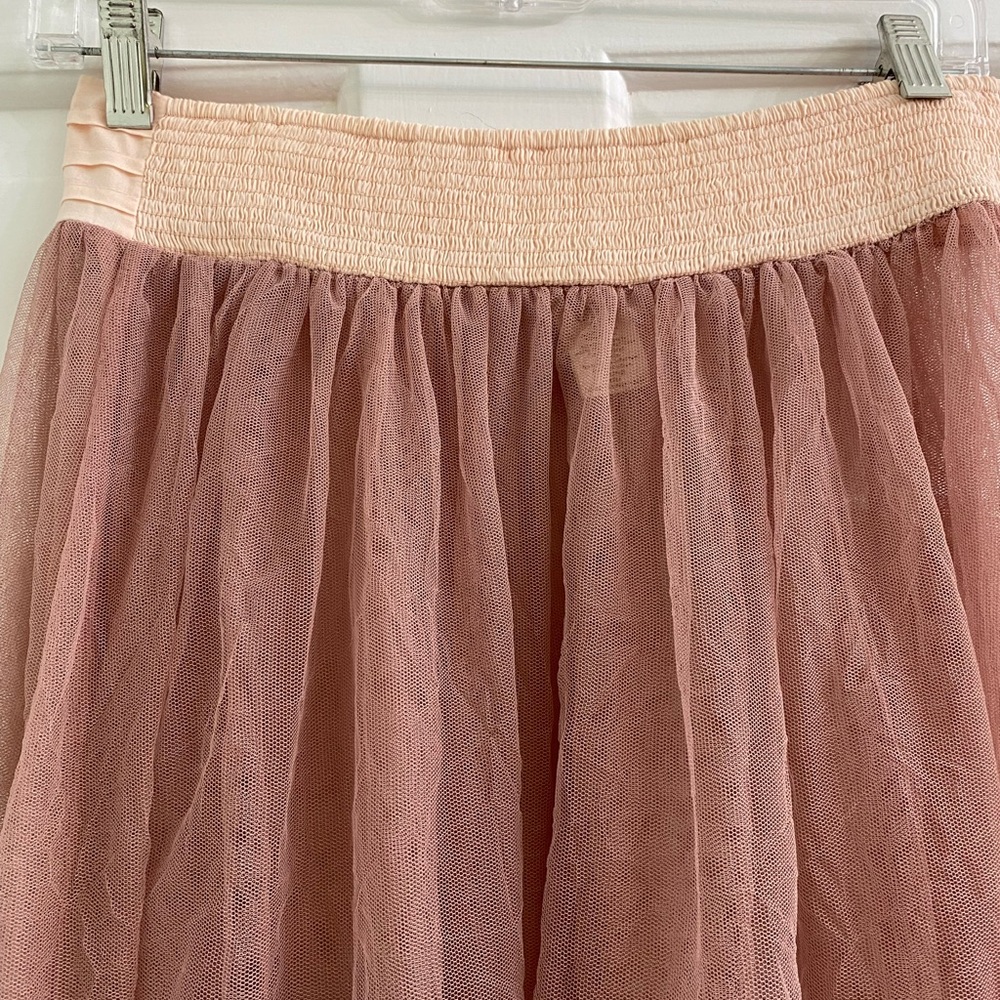 Free People Pink Tulle Skirt M - Picture 5 of 7